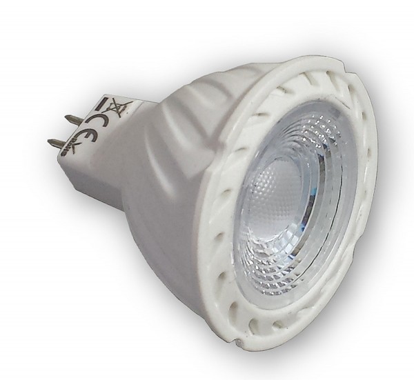 Dimmbares 6,8 W - PA 12 V / MR16 LED Leuchtmittel neutralweiss