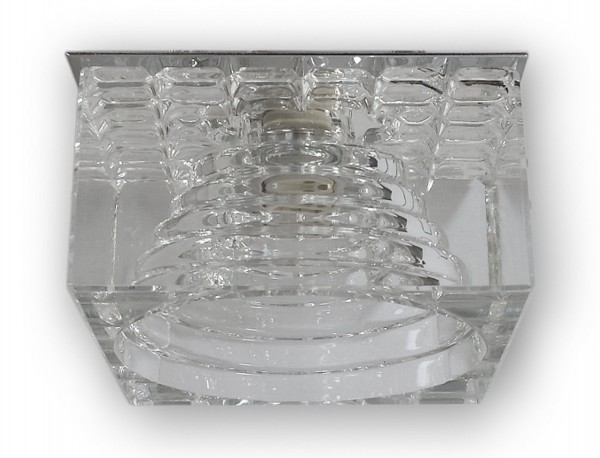 Moderner 230V Glas Einbaustrahler G9 - 14056