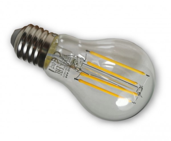 LED Filament Dimmbar E27 230V Leuchtmittel 7W 750 Lumen 2700K warm weiß Globe