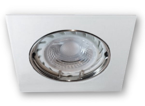 LED Einbaustrahler GU10 Dimmbar 230V 0210 weiss - 7,5 W (PA-WW)