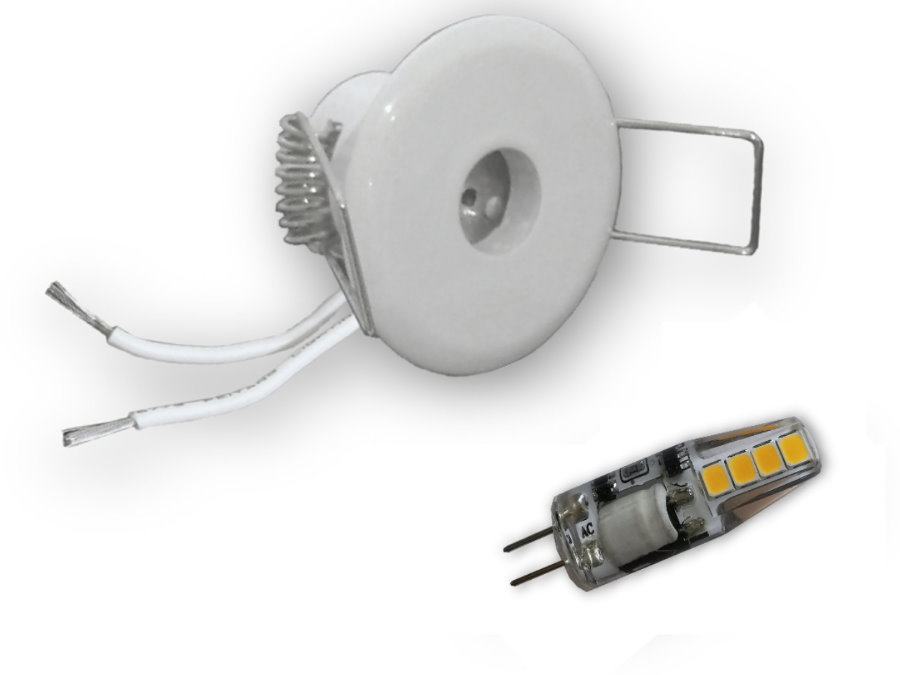 12V 2W Led Leuchtmittel G4 Stiftsockel Lampe für Möbelleuchten Strahler Spots