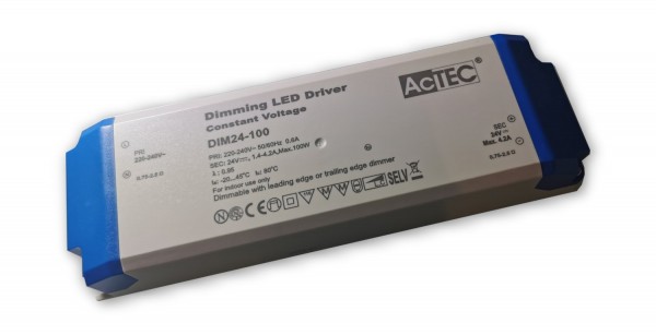 AcTEC - LED Trafo 100 W / 24 V Dimmbar