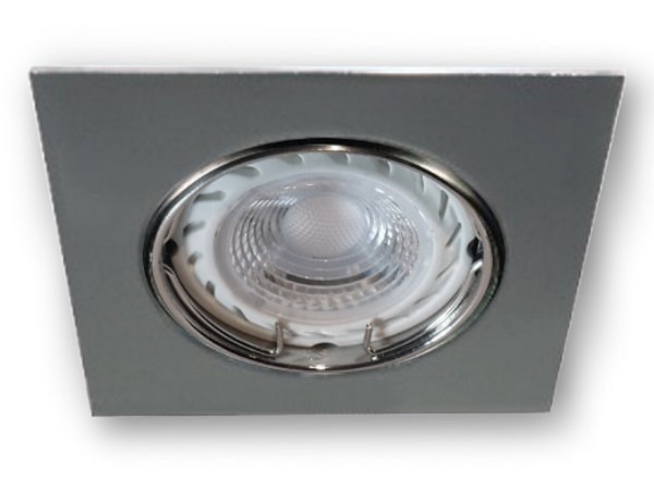 LED Einbaustrahler GU10 Dimmbar 230V 0210 chrom - 7,5 W (PA-TLW)