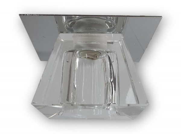 Moderner 230V Glas Einbaustrahler G9 - 14015